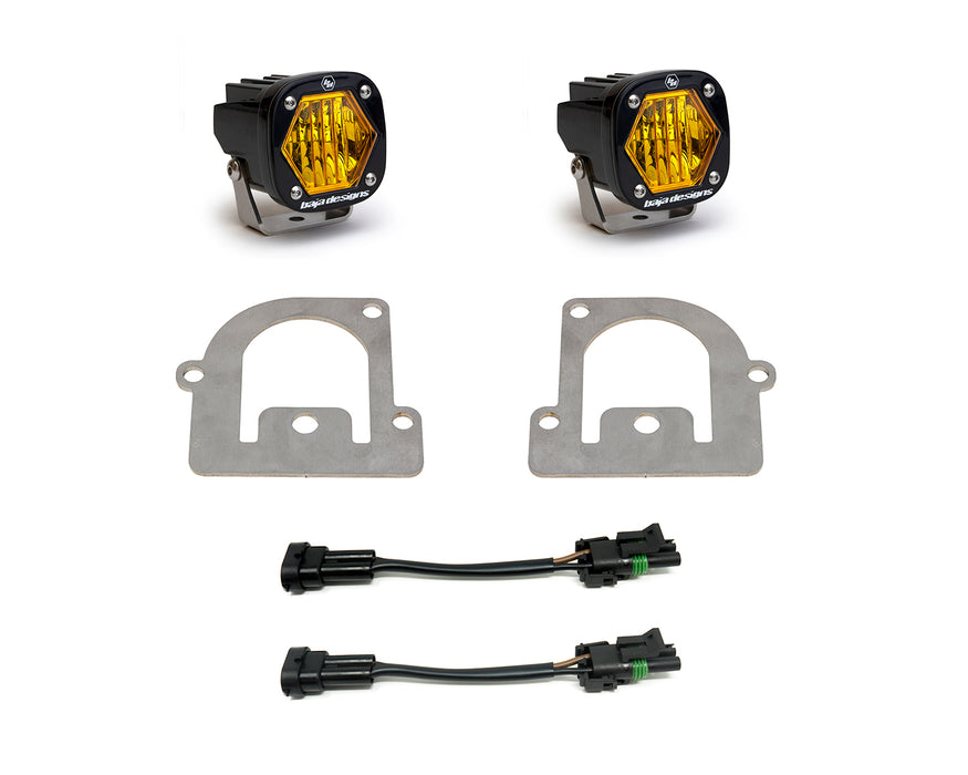 Baja Designs 447683 Ford Bronco Sport S1 Fog Light Kit Amber W/C Baja Designs - Truck Part Superstore