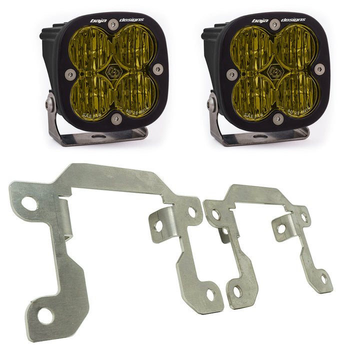 Baja Designs 447716 Ford, Ranger (19-On), Fog Pocket Kit, Squadron SAE Amber - Truck Part Superstore