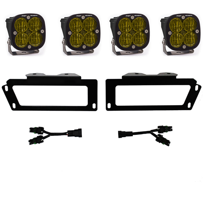 Baja Designs 447719 Ram 2500/3500 Fog Lights SAE Fog Pocket Kit Amber FPK 10-18 RAM 1500 09-12 Ram 2500/3500 Baja Designs - Truck Part Superstore