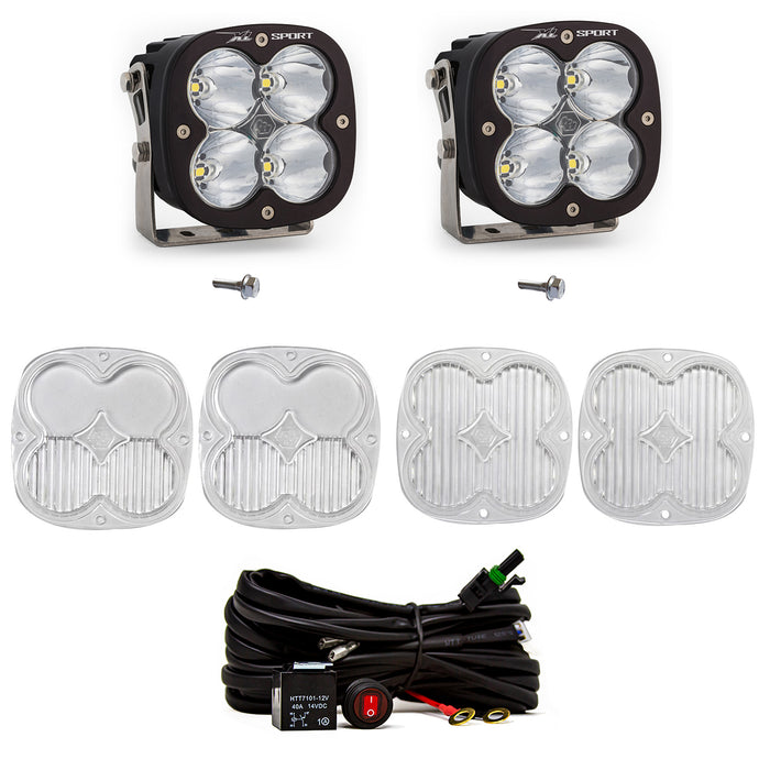 Baja Designs 447753 Bronco A Piller Light Kit 21-Up Ford Bronco XL Sport Spot Baja Designs - Truck Part Superstore