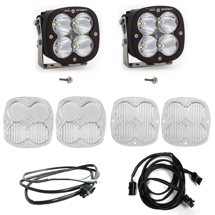 Baja Designs 447753UP Bronco A Piller Light Kit 21-Up Ford Bronco XL Sport Spot w/Upfitter Baja Designs - Truck Part Superstore