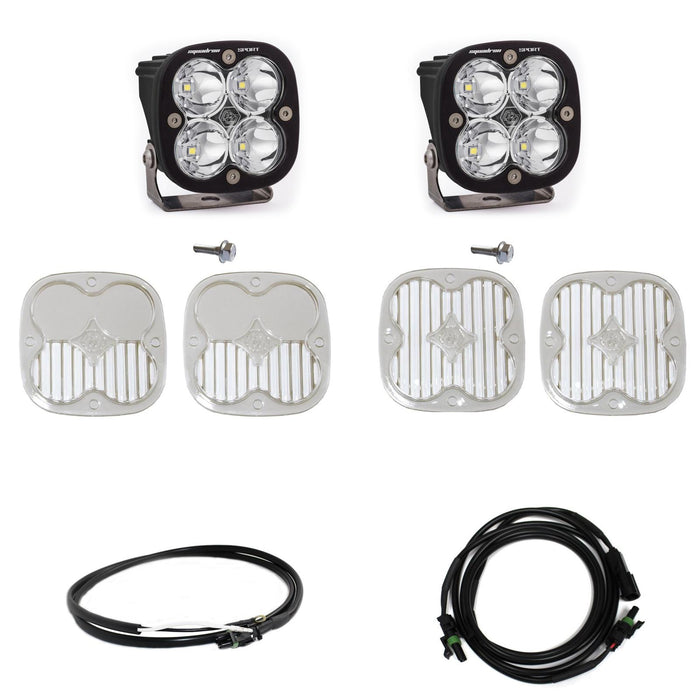 Baja Designs 447755UP Bronco A Piller Light Kit 21-Up Ford Bronco Squadron Sport Spot w/Upfitter Baja Designs - Truck Part Superstore