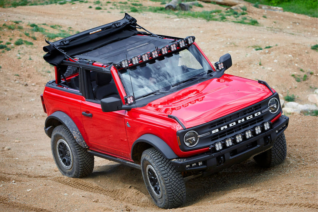 Baja Designs 447756 Bronco Roof Light Bar Kit 21-Up Ford Bronco 8 XL Linkable Baja Designs - Truck Part Superstore