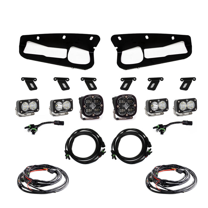 Baja Designs 447761 Bronco Clear SAE Fog Pocket Kit 21-Up Ford Bronco Baja Designs - Truck Part Superstore