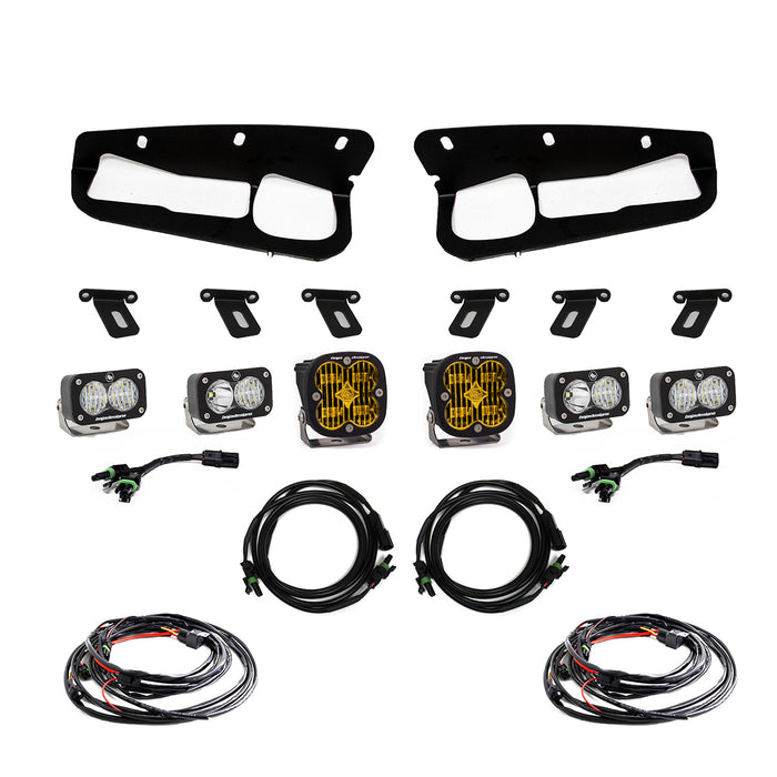 Baja Designs 447762 Bronco Amber SAE Fog Pocket Kit 21-Up Ford Bronco Baja Designs - Truck Part Superstore
