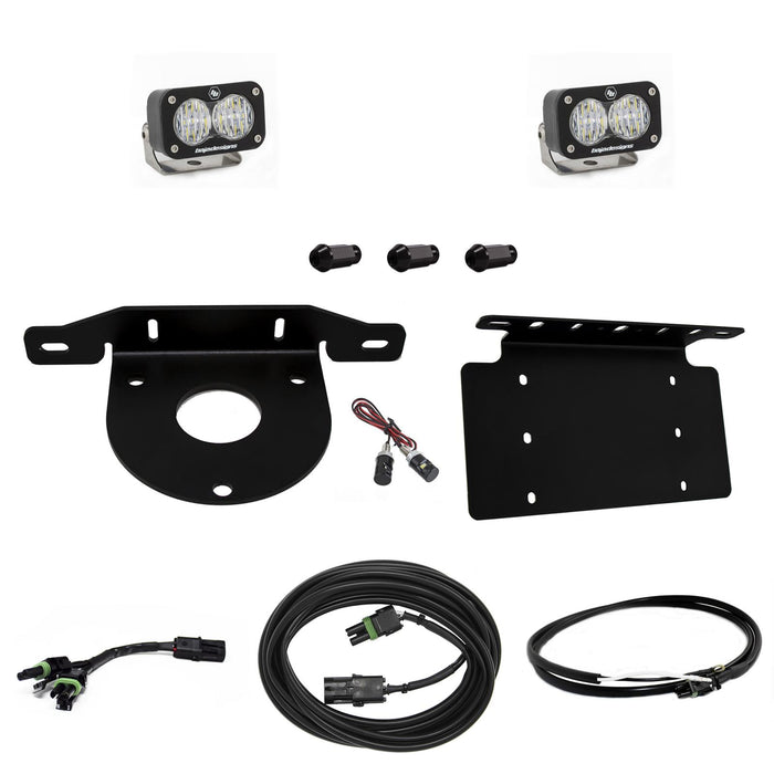 Baja Designs 447764UP Bronco Dual S2 Sport W/C Reverse Kit w/Lic Plate w/Upfitter 21-Up Ford Bronco Baja Designs - Truck Part Superstore