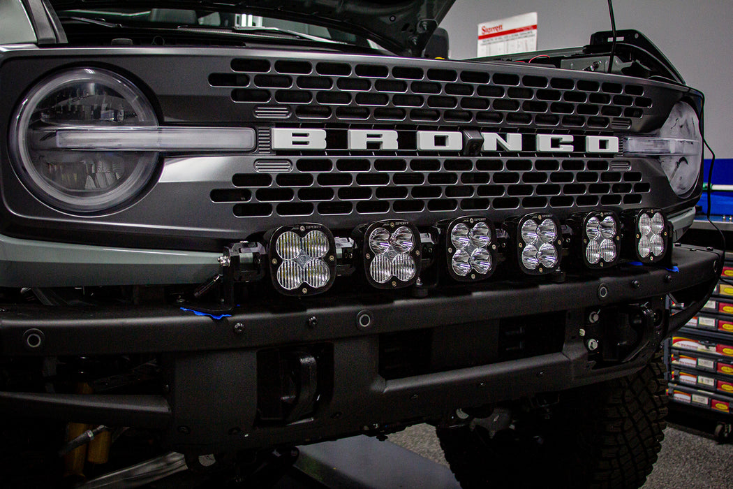 Baja Designs 447768 6 XL Linkable Light Bar Kit Plastic Bumper Mount 21-Up Ford Bronco Baja Designs - Truck Part Superstore