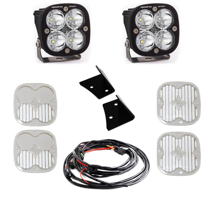 Baja Designs 447796 Jeep, JK Squadron Sport Spot A-Pillar Kit Baja Designs - Truck Part Superstore