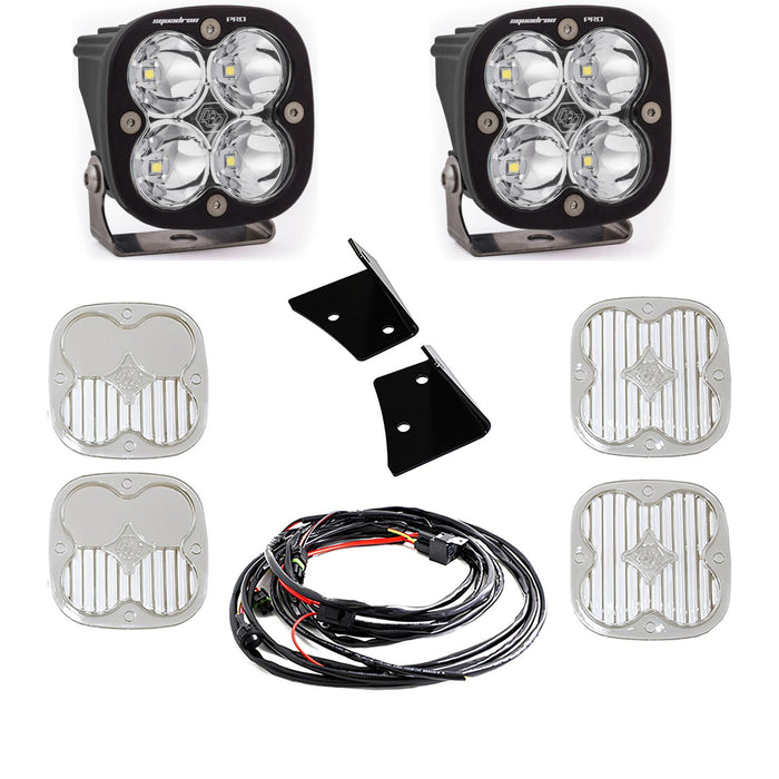 Baja Designs 447797 Jeep, JK Squadron Pro Spot A-Pillar Kit Baja Designs - Truck Part Superstore