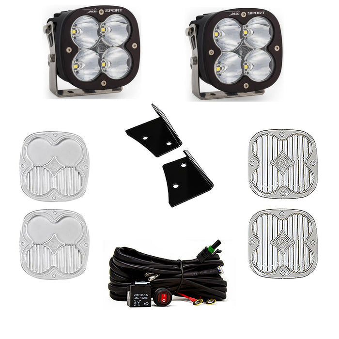 Baja Designs 447798 Jeep JK XL Sport Spot A-Pillar Kit Baja Designs - Truck Part Superstore