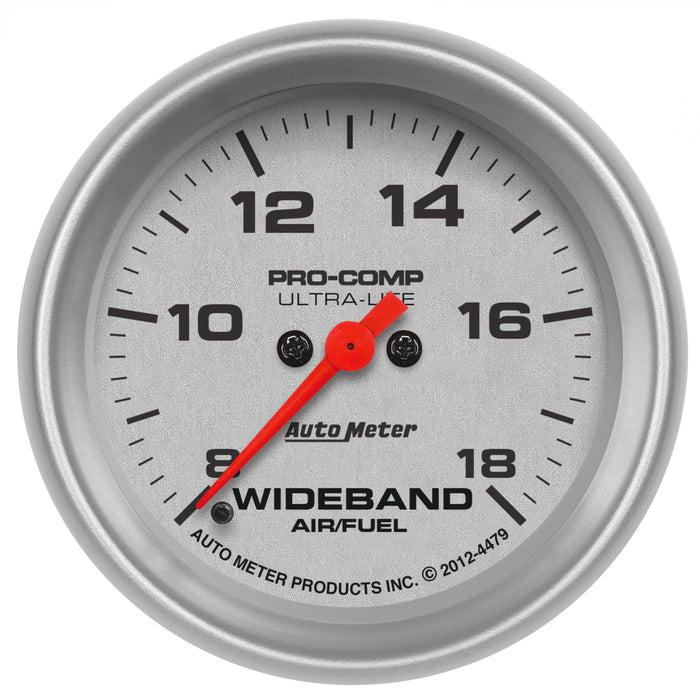AutoMeter 4479 GAUGE; AIR/FUEL RATIO-WIDEBAND; ANALOG; 2 5/8in.; 8:1-18:1; STEPPER MOTOR; UL - Truck Part Superstore