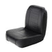 Smittybilt 44801 Front Seat 55-76 Jeep CJ Low Back Bucket Vinyl Black Smittybilt - Truck Part Superstore