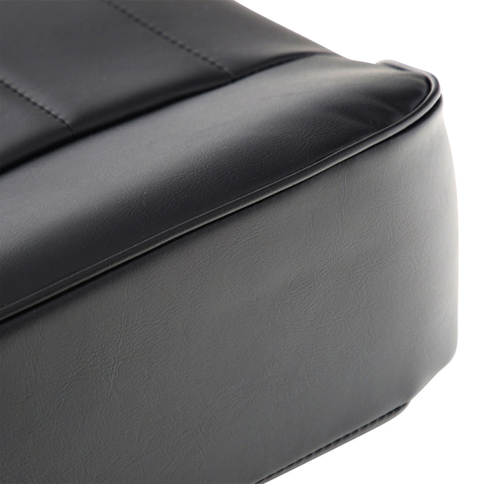 Smittybilt 44801 Front Seat 55-76 Jeep CJ Low Back Bucket Vinyl Black Smittybilt - Truck Part Superstore