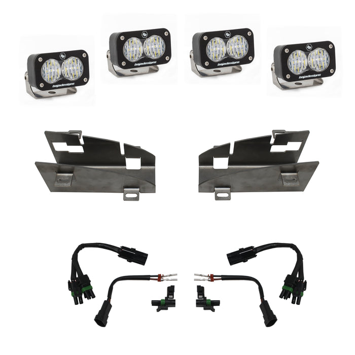 Baja Designs 448024 Dodge Ram Rebel/TRX (19-On) Dual S2 Fog Pocket Kit Baja Designs - Truck Part Superstore