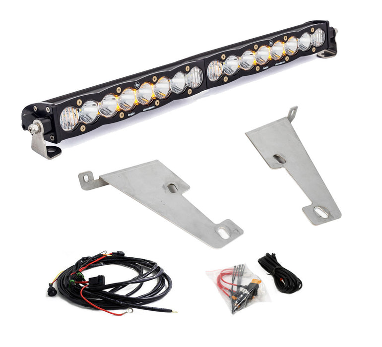 Baja Designs 448076 2022 Toyota Tundra 20” S8 Behind Bumper Kit Clear Non-Hybrid - Truck Part Superstore