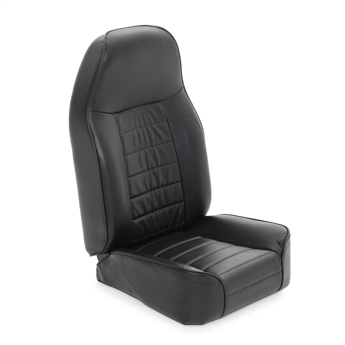 Smittybilt 44901 Front Seat Standard Bucket 76-14 Wrangler CJ/YJ/TJ/LJ/JK Vinyl Black Smittybilt - Truck Part Superstore