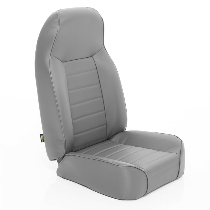 Smittybilt 44911 Front Seat Standard Bucket 76-14 Wrangler CJ/YJ/TJ/LJ/JK Denim Gray Smittybilt - Truck Part Superstore