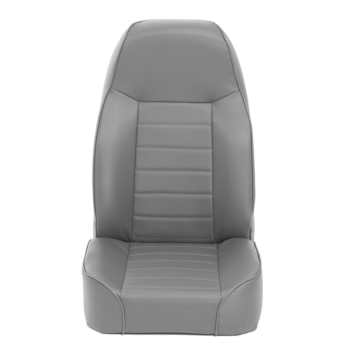 Smittybilt 44911 Front Seat Standard Bucket 76-14 Wrangler CJ/YJ/TJ/LJ/JK Denim Gray Smittybilt - Truck Part Superstore
