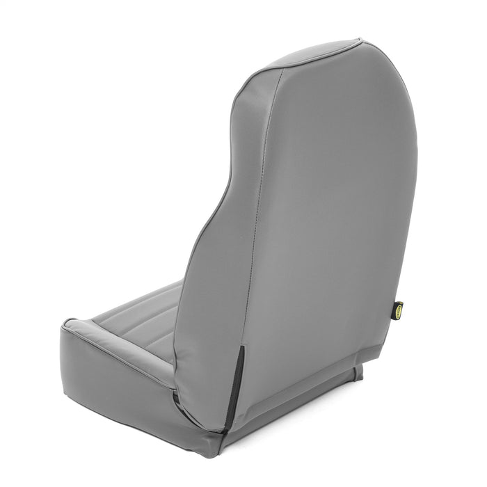 Smittybilt 44911 Front Seat Standard Bucket 76-14 Wrangler CJ/YJ/TJ/LJ/JK Denim Gray Smittybilt - Truck Part Superstore