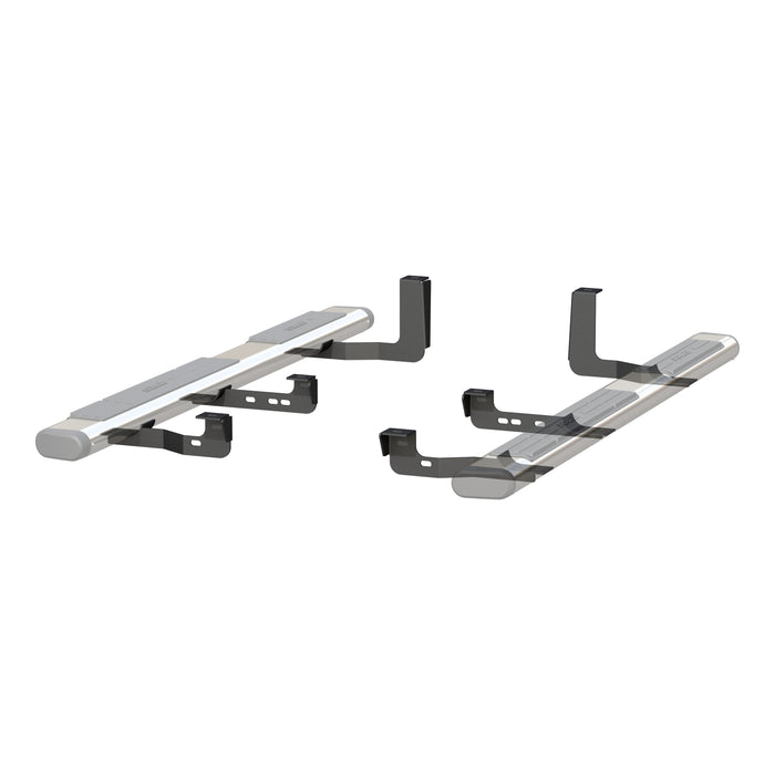 ARIES 4493 ARIES 4493 Mounting Brackets for 6-Inch Oval Nerf Bars; Sold Separately - Truck Part Superstore