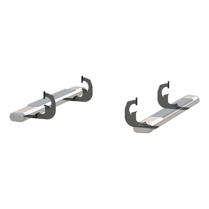 ARIES 4495 ARIES 4495 Mounting Brackets for 6-Inch Oval Nerf Bars; Sold Separately - Truck Part Superstore