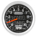 AutoMeter 4497-09000 GAUGE; TACHOMETER; 3 3/8in.; 10K RPM; IN-DASH; HOONIGAN - Truck Part Superstore