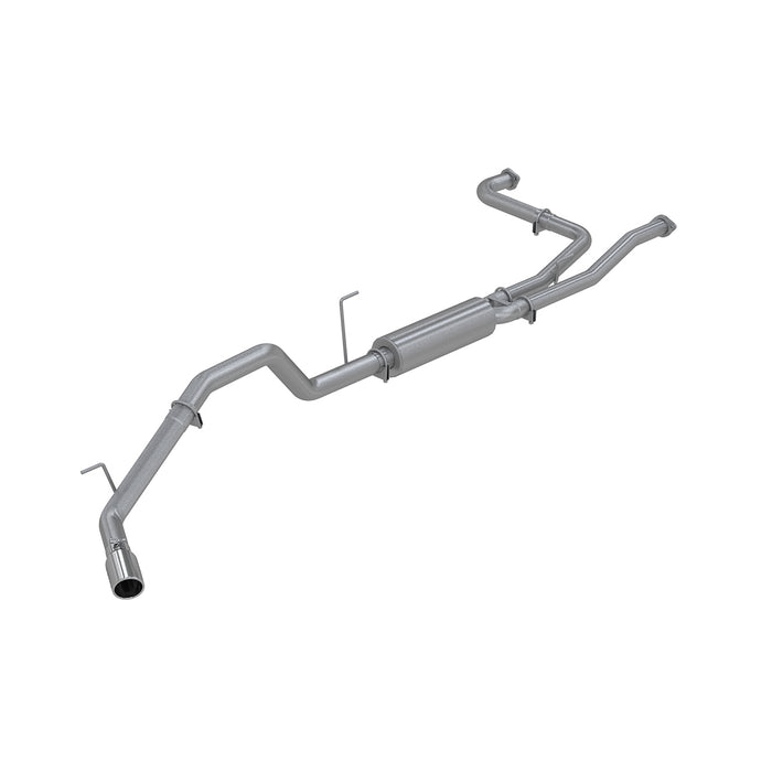 MBRP S5404AL Cat Back Exhaust System Single Side Aluminized Steel For 07-15 Nissan Titan 5.6L, Extended Cab/Crew Cab MBRP - Truck Part Superstore
