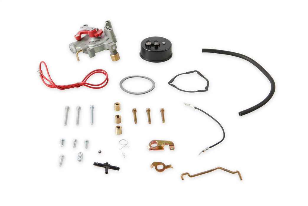 Holley 45-224 Electric Choke Conversion Kit; Standard Finish; w/External Vacuum Source; - Truck Part Superstore