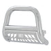 ARIES 45-4006 Big Horn 4in. Polished Stainless Bull Bar; Select Silverado; Sierra 2500; 3500 H - Truck Part Superstore