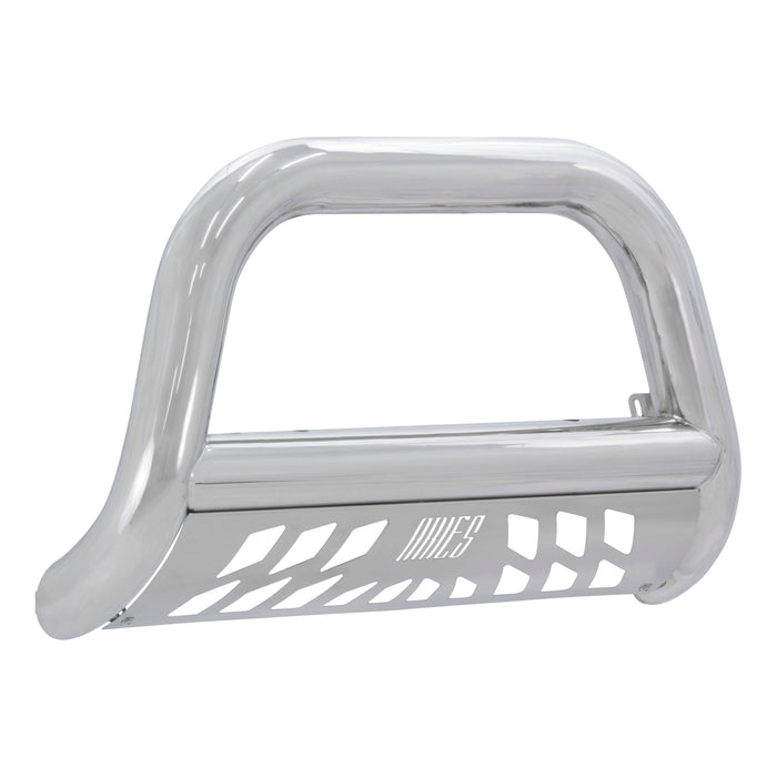 ARIES 45-4012 Big Horn 4in. Polished Stainless Bull Bar; Select Silverado; Sierra 1500 - Truck Part Superstore