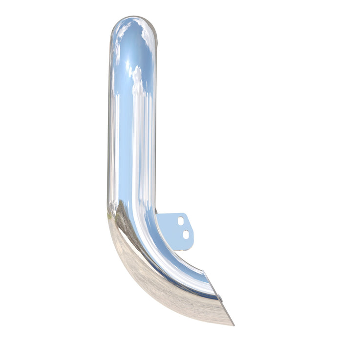 ARIES 45-4013 Big Horn 4in. Polished Stainless Bull Bar; Select Silverado; Sierra 2500; 3500 H - Truck Part Superstore