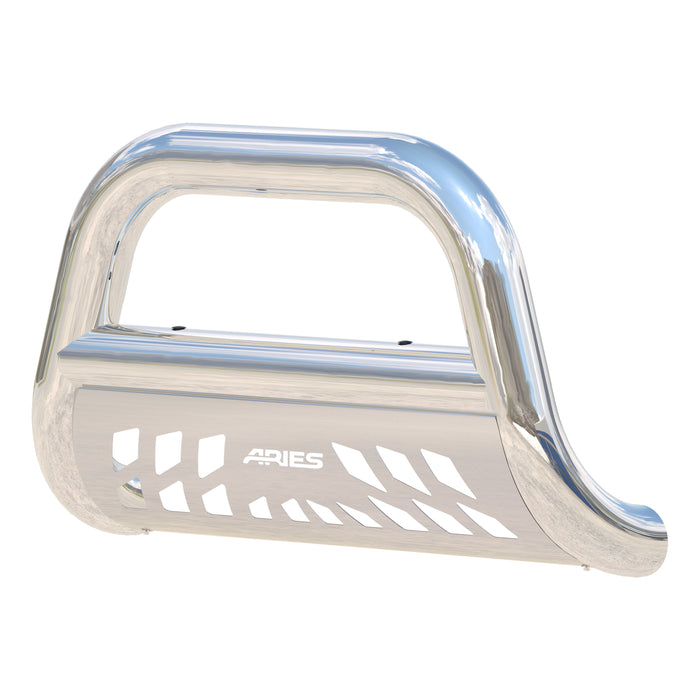 ARIES 45-4016 Big Horn 4" Polished Stainless Bull Bar, Select Chevrolet, GMC - Truck Part Superstore
