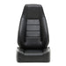Smittybilt 45001 Front Seat Factory Style Replacement W/ Recliner 76-16 Wrangler CJ/YJ/TJ/LJ/JK Vinyl Black Smittybilt - Truck Part Superstore