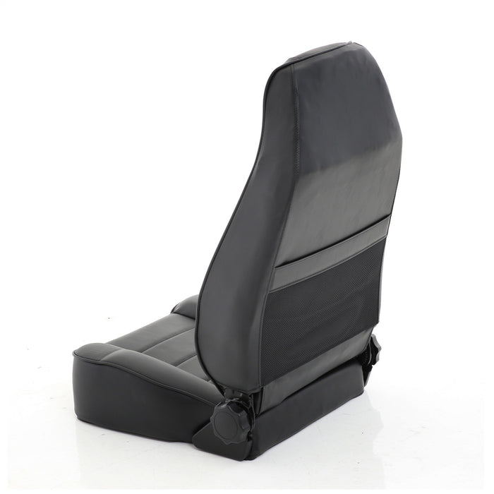 Smittybilt 45001 Front Seat Factory Style Replacement W/ Recliner 76-16 Wrangler CJ/YJ/TJ/LJ/JK Vinyl Black Smittybilt - Truck Part Superstore