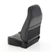 Smittybilt 45001 Front Seat Factory Style Replacement W/ Recliner 76-16 Wrangler CJ/YJ/TJ/LJ/JK Vinyl Black Smittybilt - Truck Part Superstore