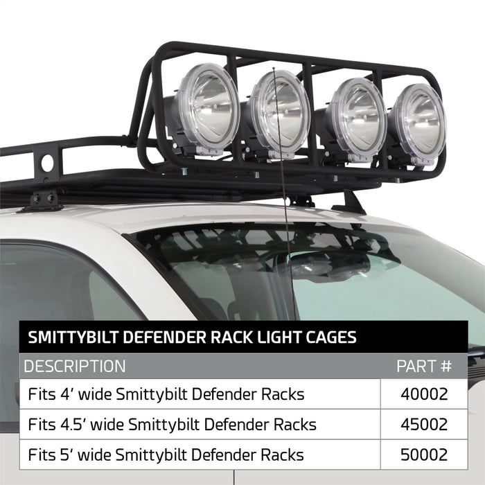 Smittybilt 45002 Defender Light Cage 4.5 Foot Wide Smittybilt - Truck Part Superstore
