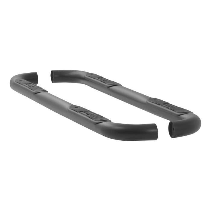 Luverne 450413 3in. Nerf Bars-Powder Coated Black SST - Truck Part Superstore
