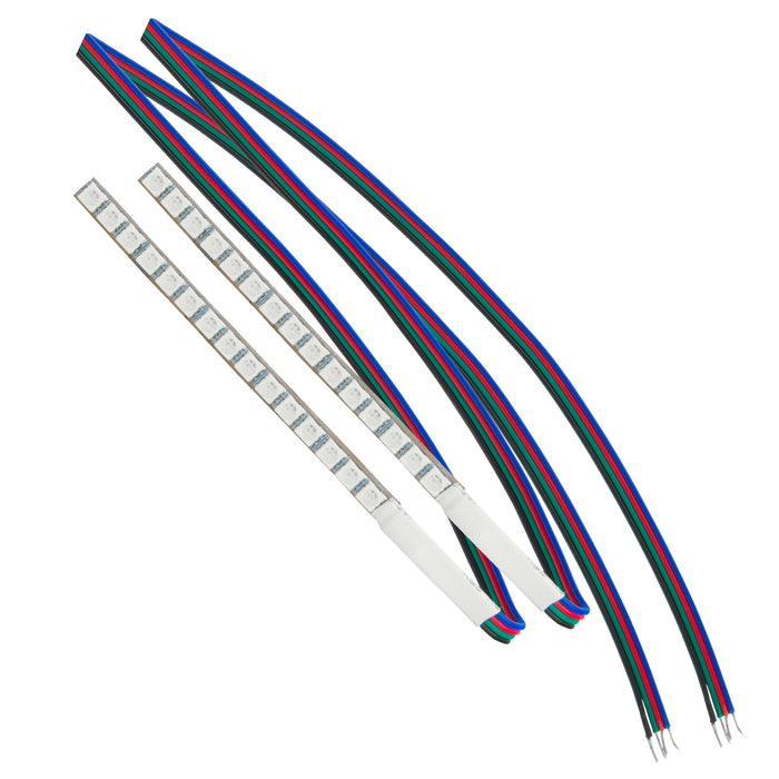 Oracle Lighting 4505-333 4 in. Concept RGB 5050 Strip, ColorSHIFT, Pair - Truck Part Superstore