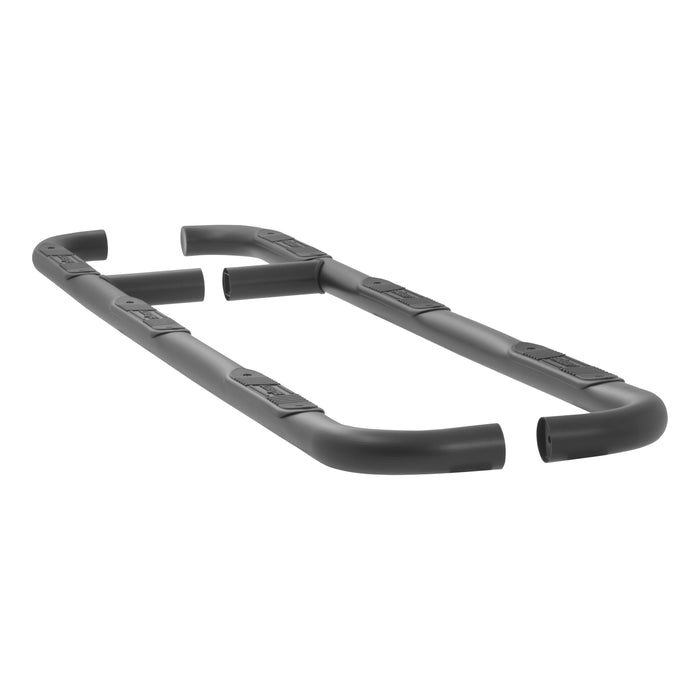 Luverne 450719 3in. W2W Nerf Bars-Powder Coated Black SST - Truck Part Superstore