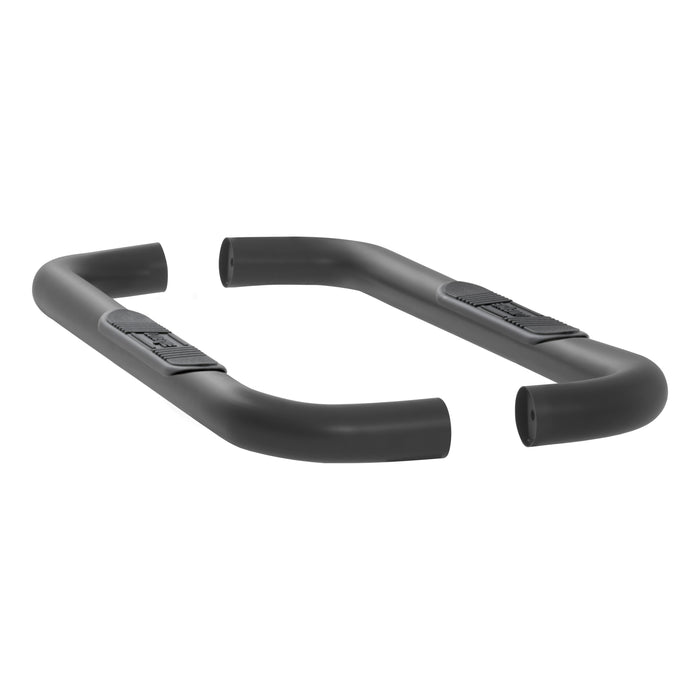 Luverne 450921 3in. Nerf Bars-Powder Coated Black SST - Truck Part Superstore