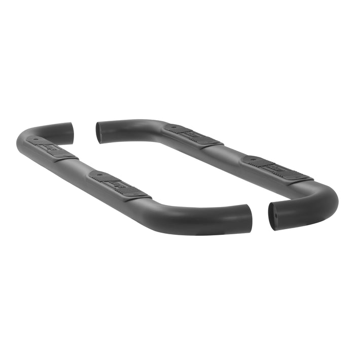 Luverne 450922 3in. Nerf Bars-Powder Coated Black SST - Truck Part Superstore