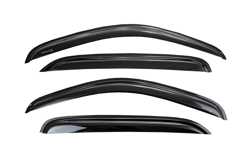 TrailFX 4992H Low Profile Tape-On Smoke Acrylic Set of 4 - Truck Part Superstore