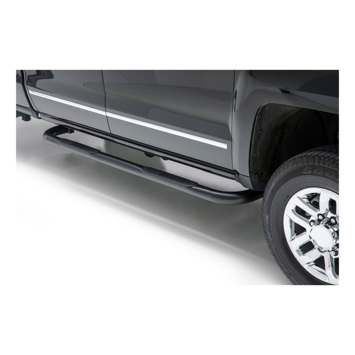 Luverne 451724 3in. Nerf Bars-Powder Coated Black SST - Truck Part Superstore