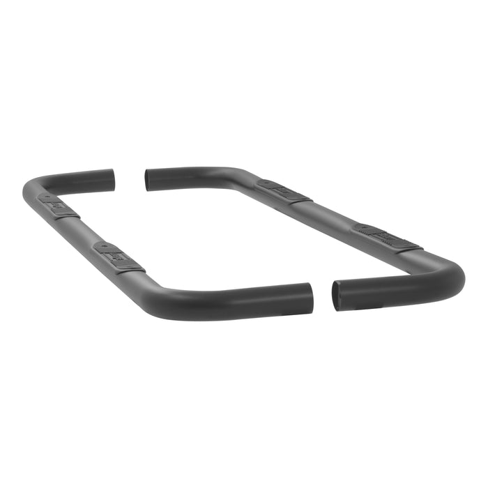 Luverne 451725 3in. Nerf Bars-Powder Coated Black SST - Truck Part Superstore