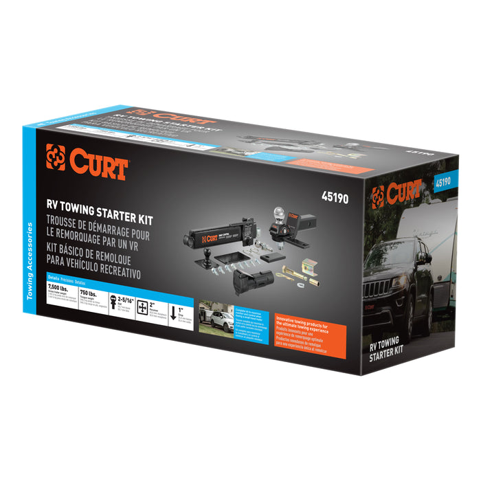 CURT 45190 RV Towing Starter Kit - Truck Part Superstore