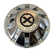ATX Series 451L215 ATX PLASTIC COVERED LUG CAP CHROME/PVD - Truck Part Superstore