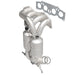 MagnaFlow Exhaust Products 452013 Catalytic Converter with Integrated Exhaust Manifold - Truck Part Superstore