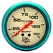 AutoMeter 4523 GAUGE; OIL PRESS; 2 5/8in.; 150PSI; MECH.; GLOW IN THE DARK; ULTRA-NITE - Truck Part Superstore