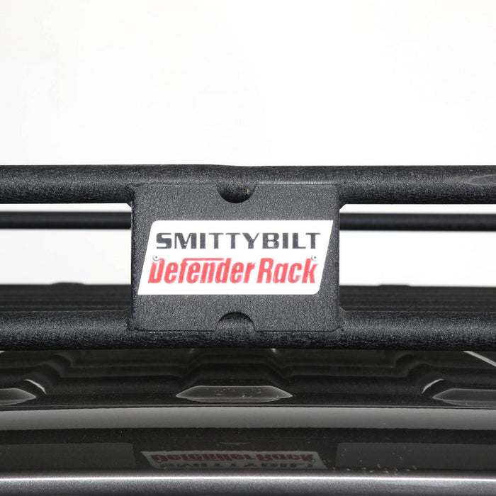 Smittybilt 45304JT Defender Basket Rack; Black/Red; Incl. Hardware; - Truck Part Superstore