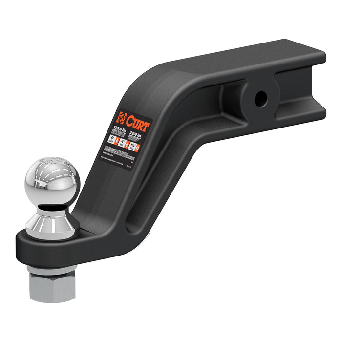 CURT 45376 Loaded Magnum Forged Ball Mount - Truck Part Superstore